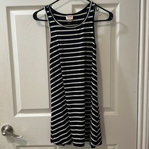 striped dress